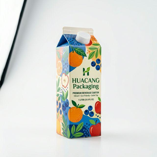 Gable Top Carton flexible packaging product by HUACANG Packaging