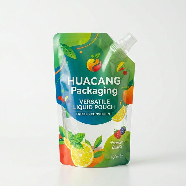 Liquid Pouch flexible packaging product by HUACANG Packaging