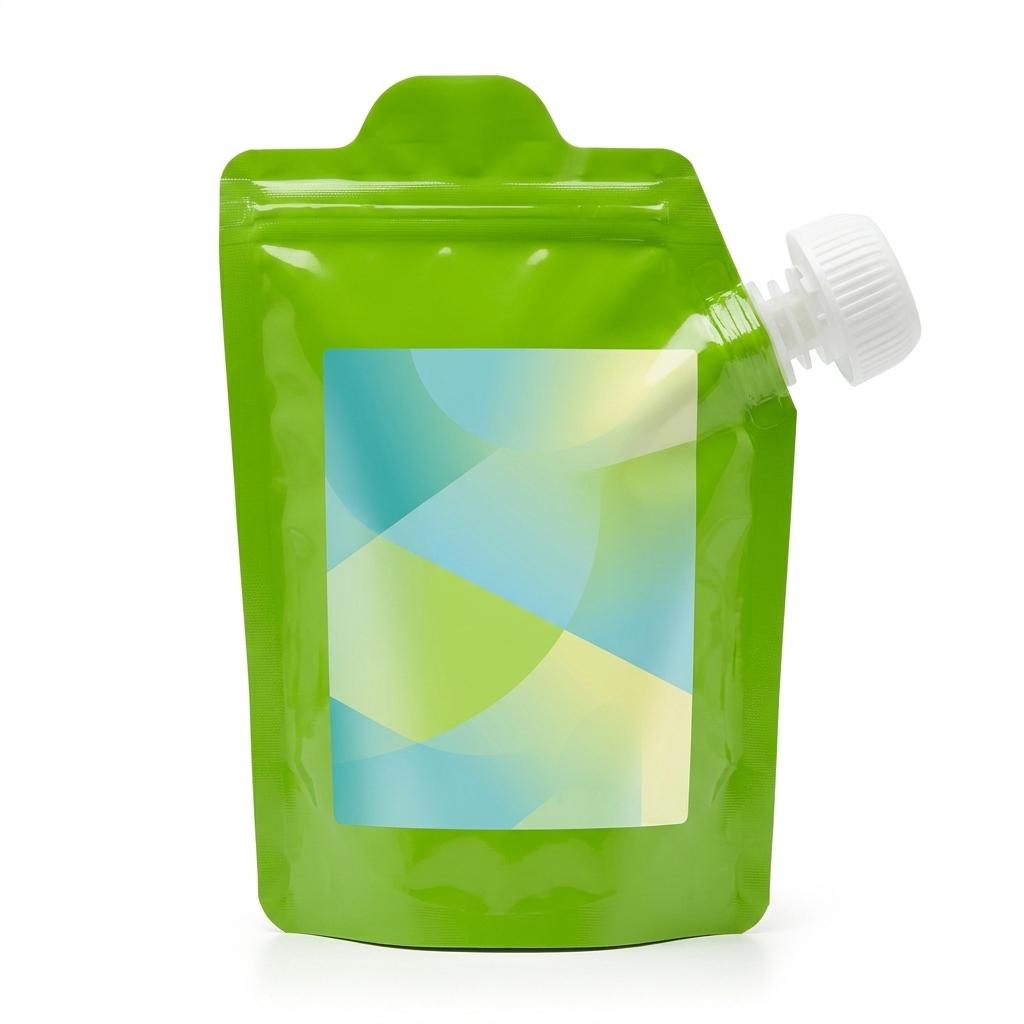 Zip Lock Spout Pouch flexible packaging product by HUACANG Packaging