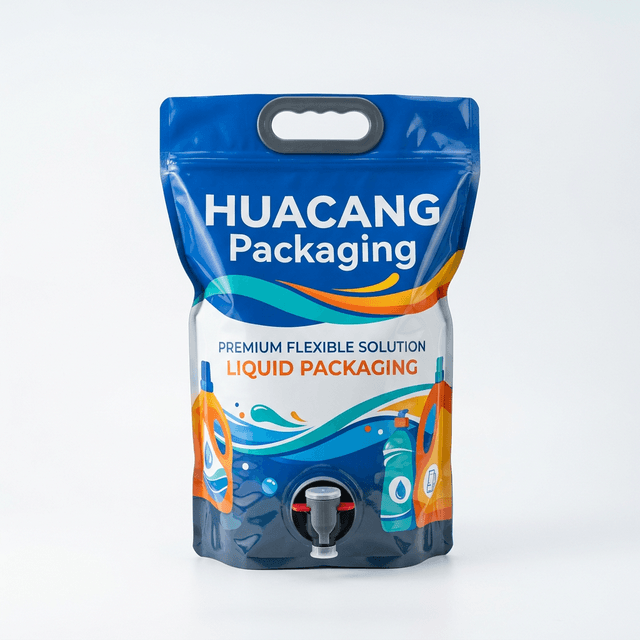Bag with Dispenser Valve custom packaging image 1 by HUACANG Packaging