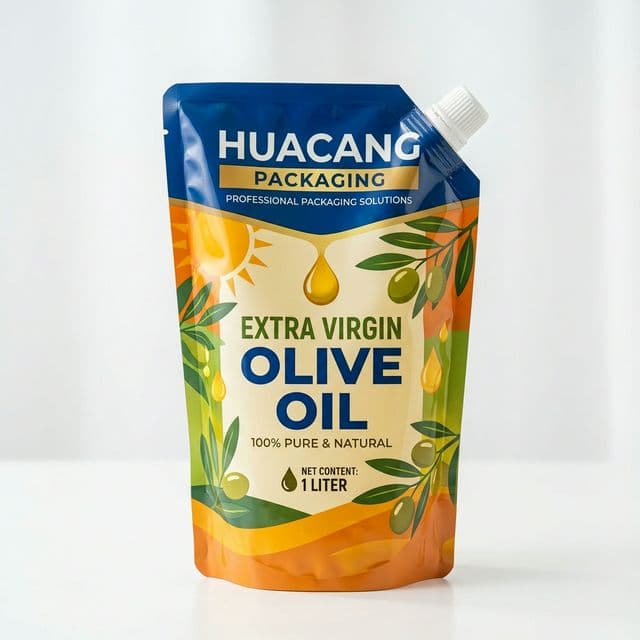 Oil Packaging Pouches custom packaging image 1 by HUACANG Packaging