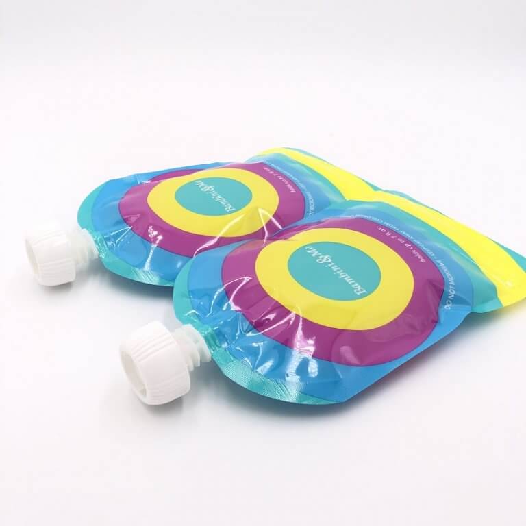 Baby Food Pouches production case and printing sample 2