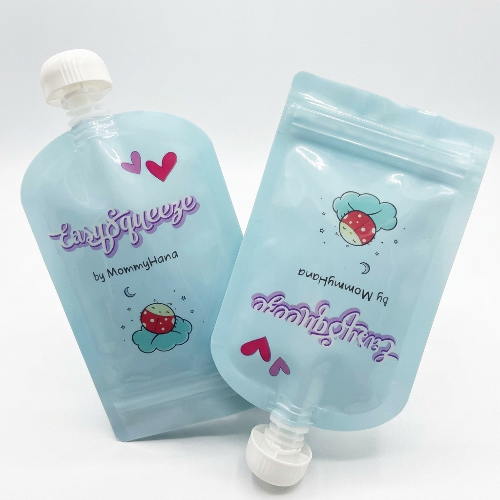 Baby Food Pouches production case and printing sample 5