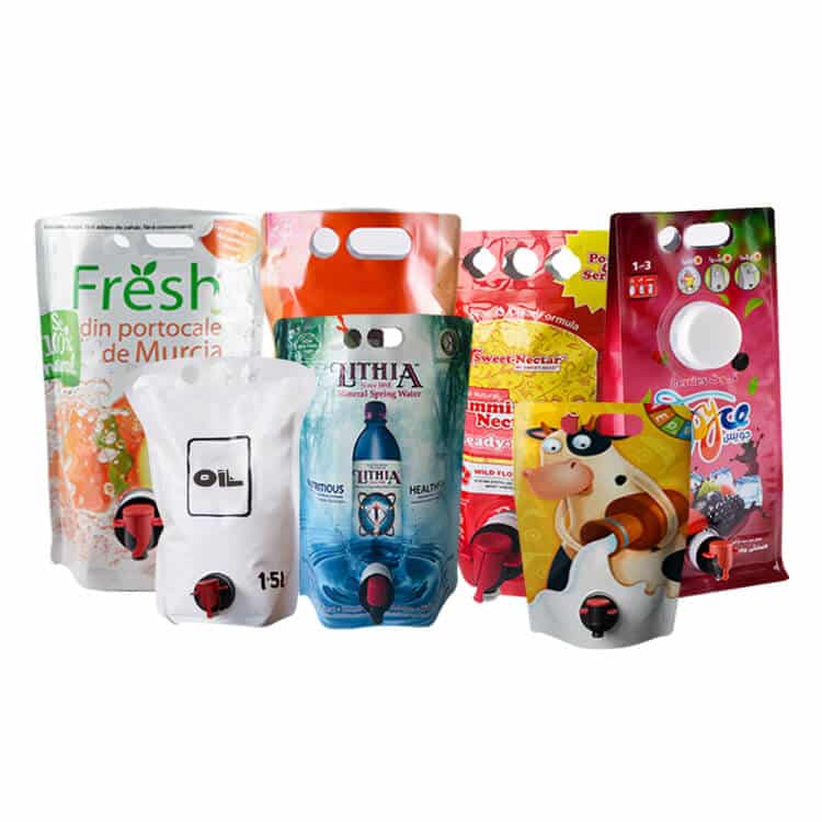 Beer Packaging Pouches production case and printing sample 1