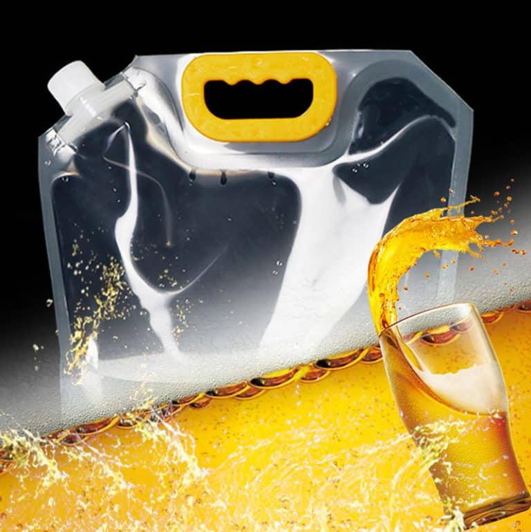 Beer Packaging Pouches production case and printing sample 2