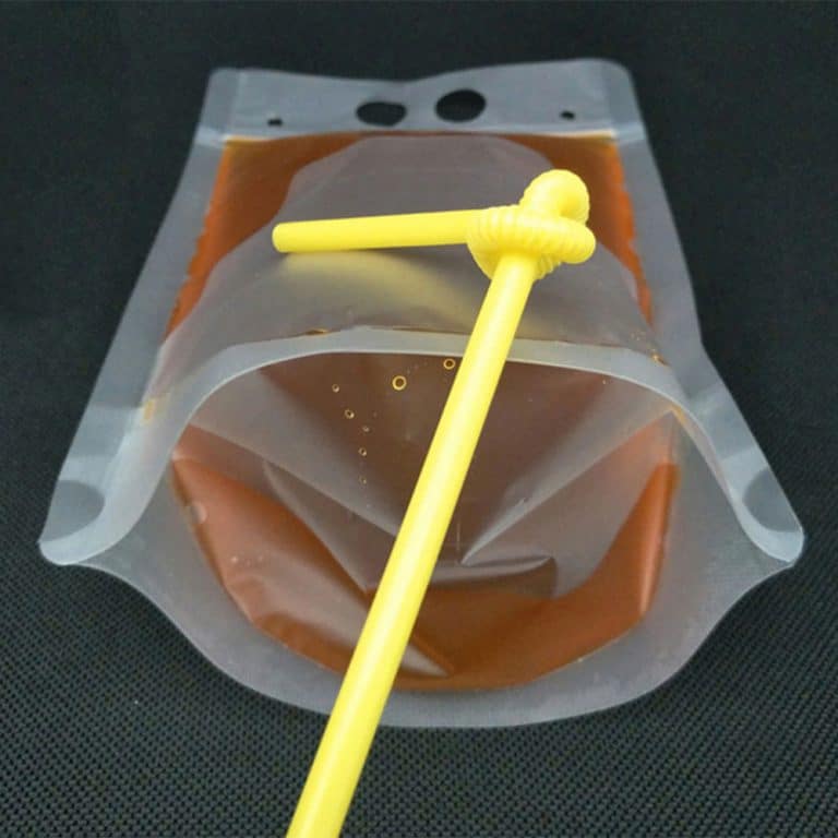 Drink Pouches production case and printing sample 1