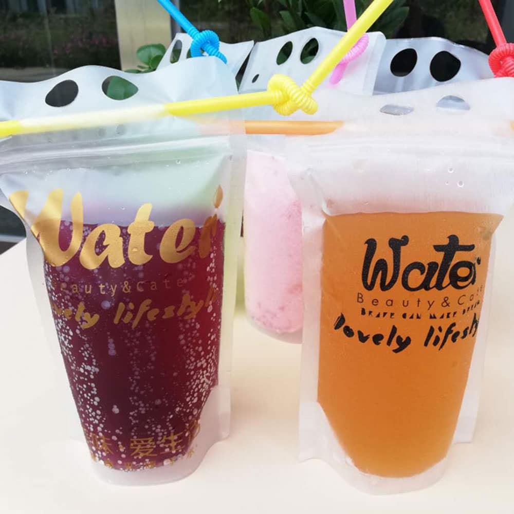 Drink Pouches production case and printing sample 3