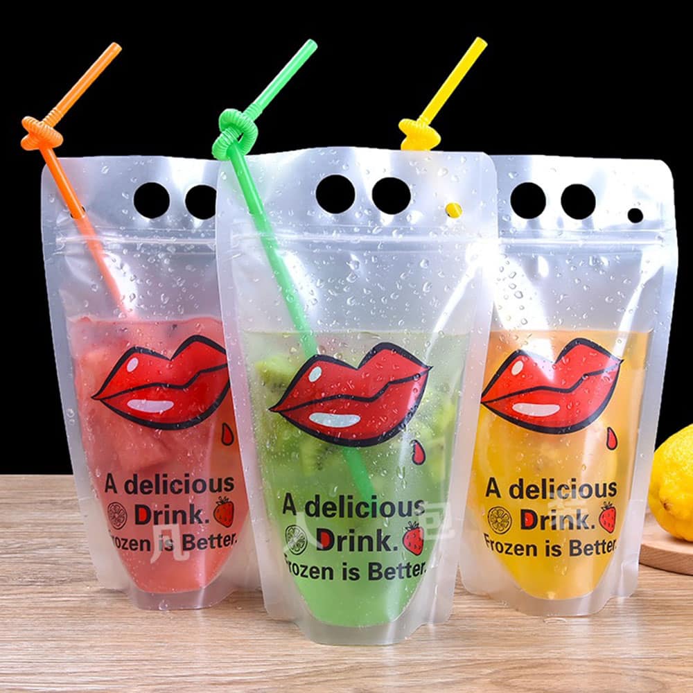 Drink Pouches production case and printing sample 5