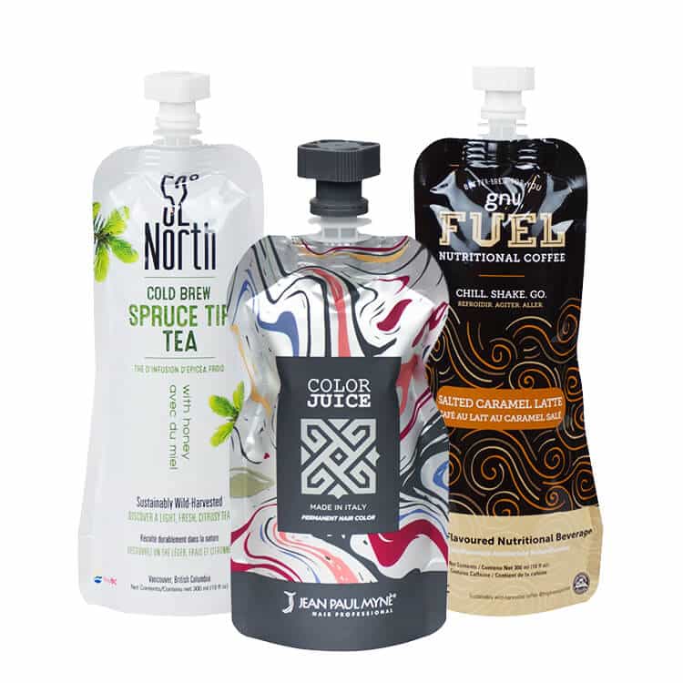 Oil Packaging Pouches production case and printing sample 8