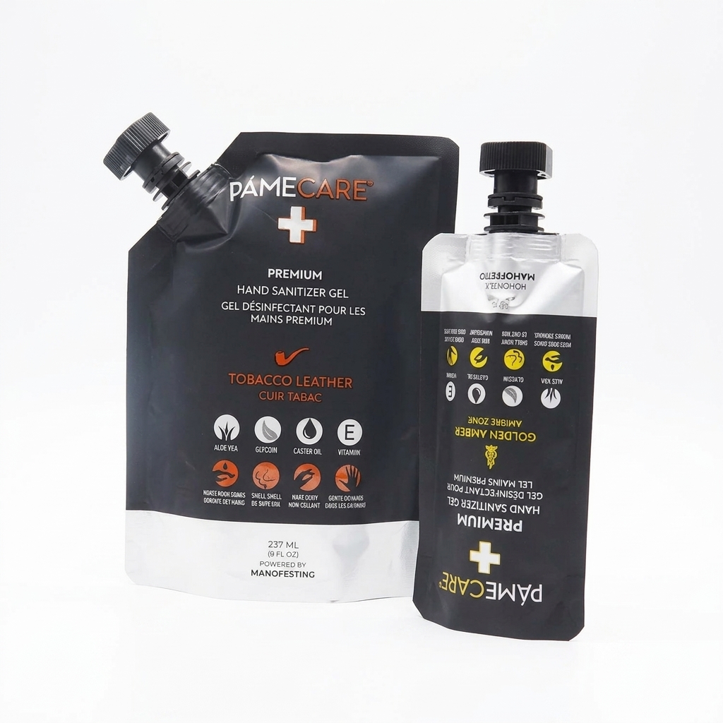 Oil Packaging Pouches production case and printing sample 2
