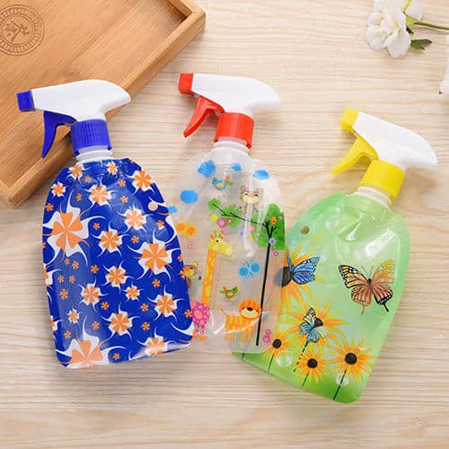 Pump Head Spout Pouch production case and printing sample 6