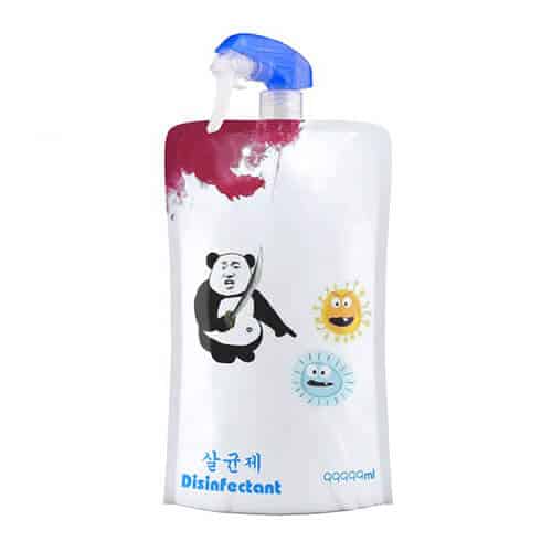 Pump Head Spout Pouch production case and printing sample 7