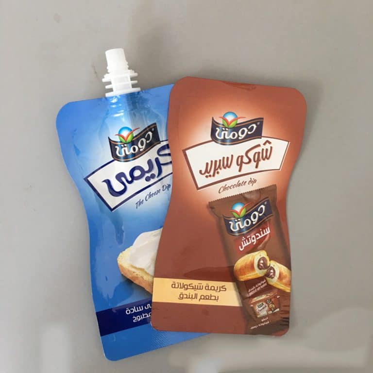 Sauce Spout Pouch production case and printing sample 5