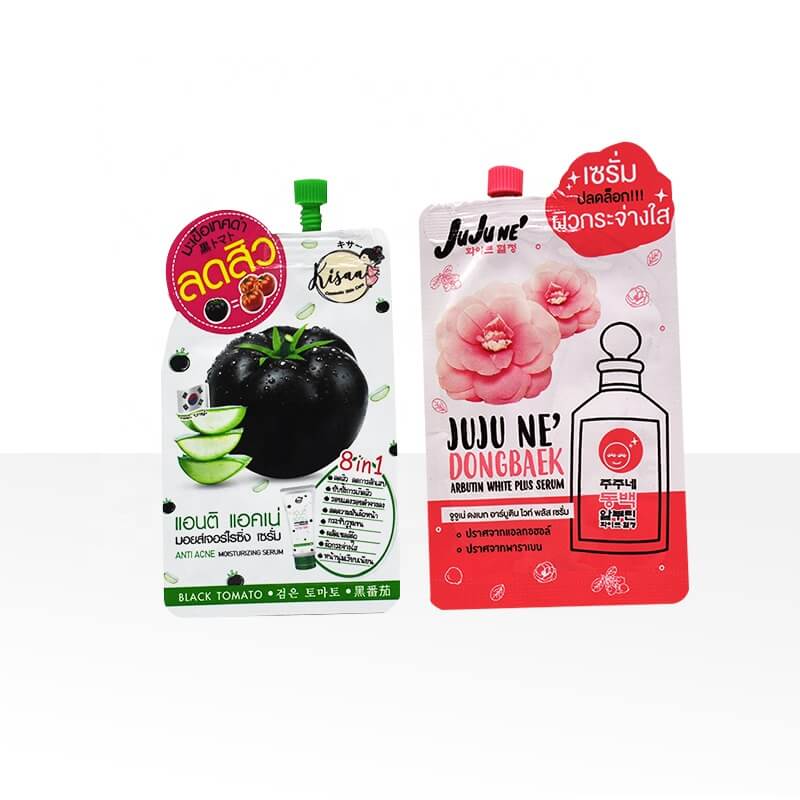 Top Spout Pouches production case and printing sample 2